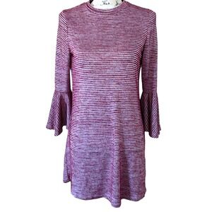 SPEECHLESS flare sleeve sweater dress small